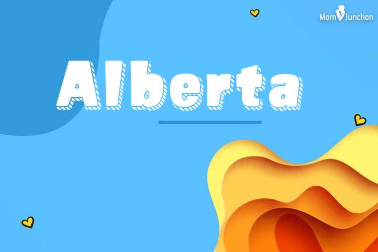 Alberta 3D Wallpaper