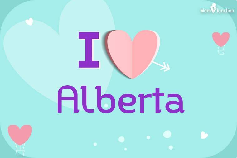 I Love Alberta Wallpaper