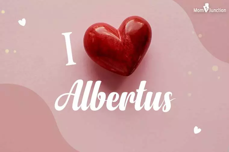 I Love Albertus Wallpaper