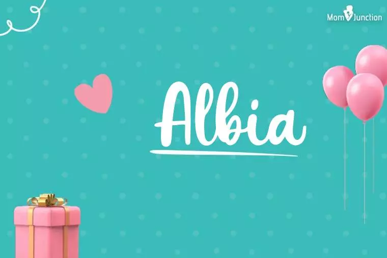 Albia Birthday Wallpaper