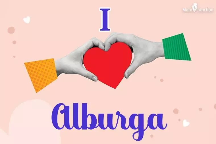 I Love Alburga Wallpaper