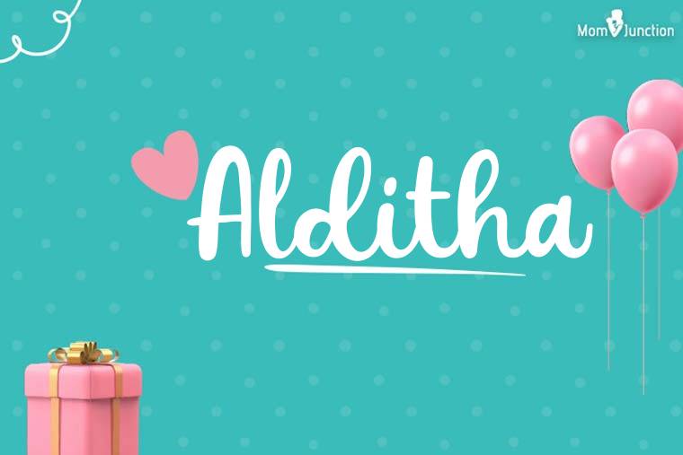 Alditha Birthday Wallpaper