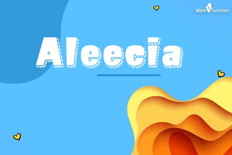 Aleecia 3D Wallpaper