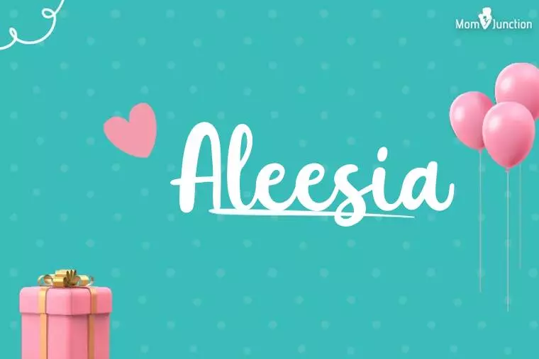 Aleesia Birthday Wallpaper