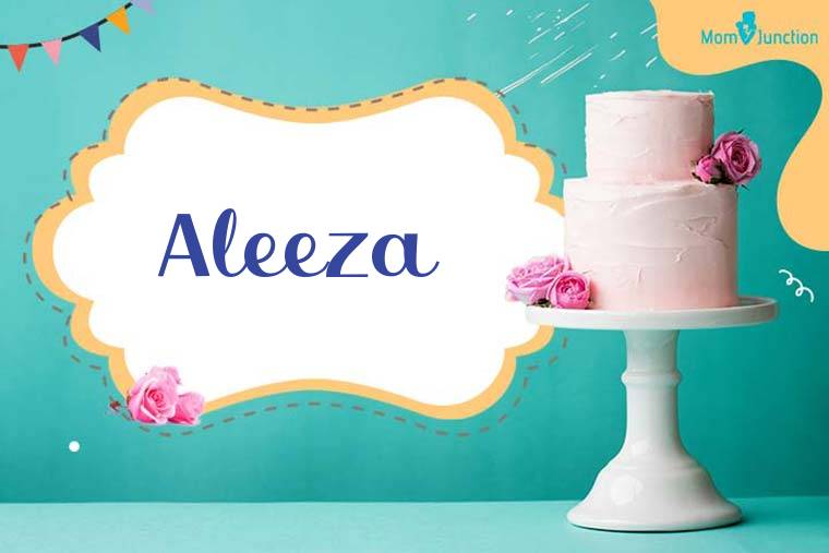 Aleeza Birthday Wallpaper