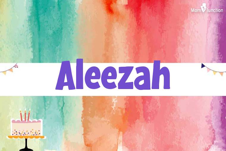 Aleezah Birthday Wallpaper