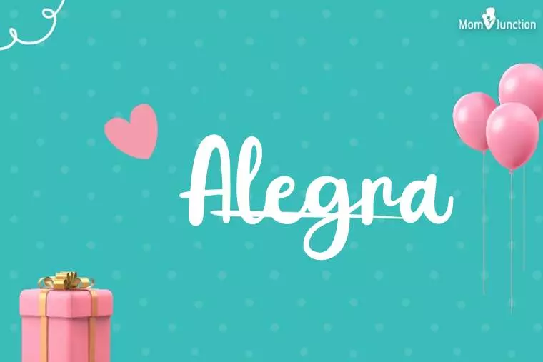 Alegra Birthday Wallpaper