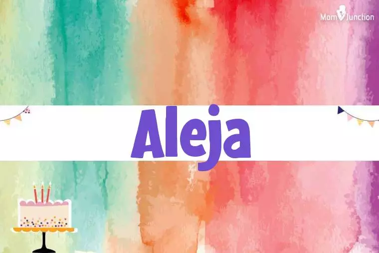 Aleja Birthday Wallpaper