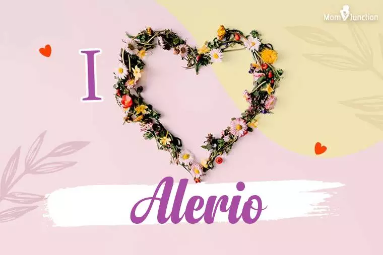 I Love Alerio Wallpaper