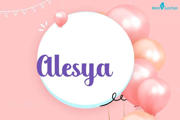 Alesya Birthday Wallpaper