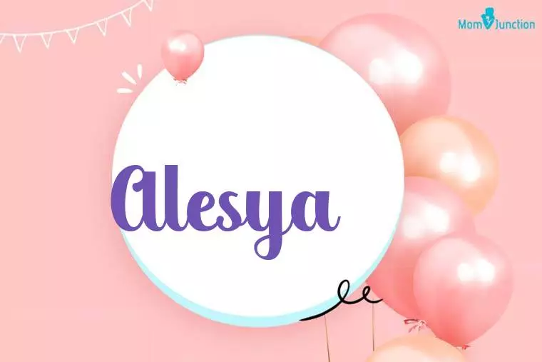 Alesya Birthday Wallpaper