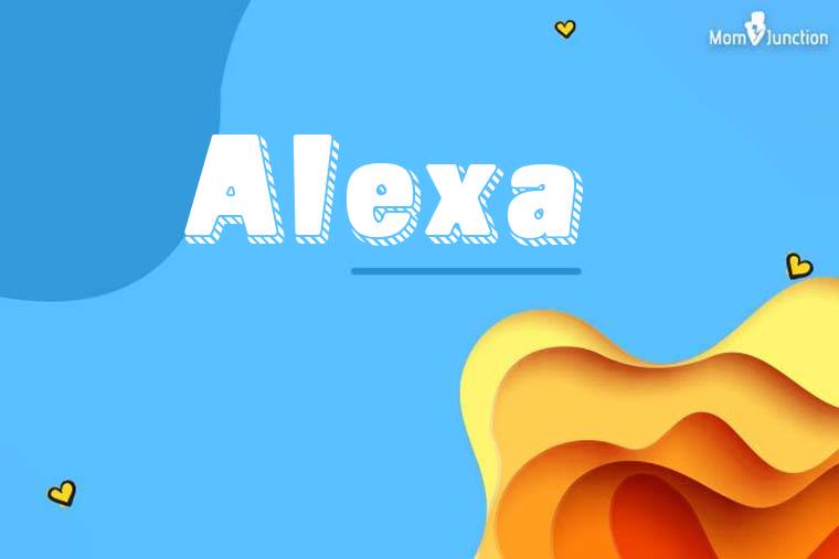 Alexa 3D Wallpaper