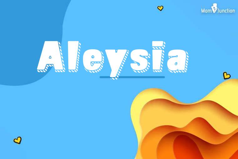 Aleysia 3D Wallpaper