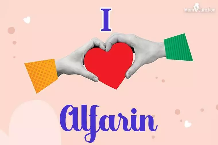 I Love Alfarin Wallpaper