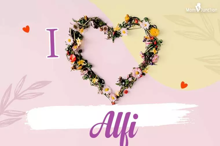 I Love Alfi Wallpaper