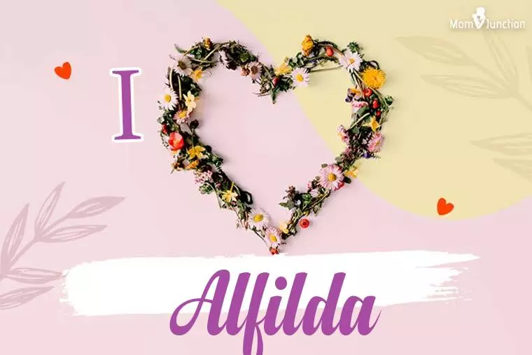 I Love Alfilda Wallpaper