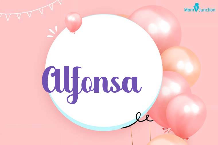 Alfonsa Birthday Wallpaper