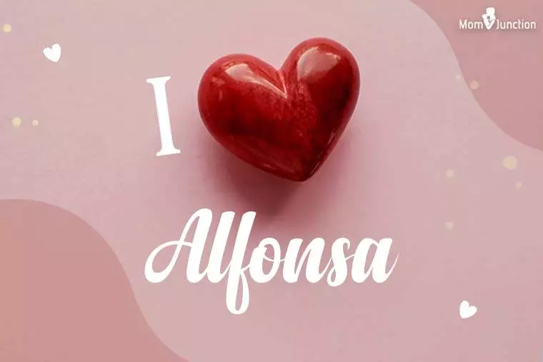 I Love Alfonsa Wallpaper