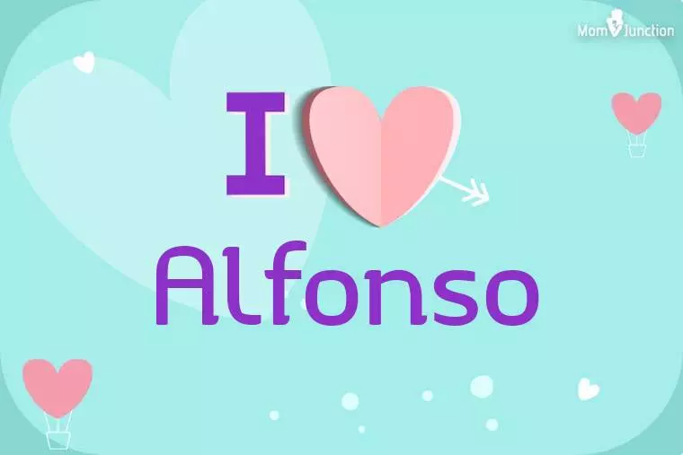 I Love Alfonso Wallpaper