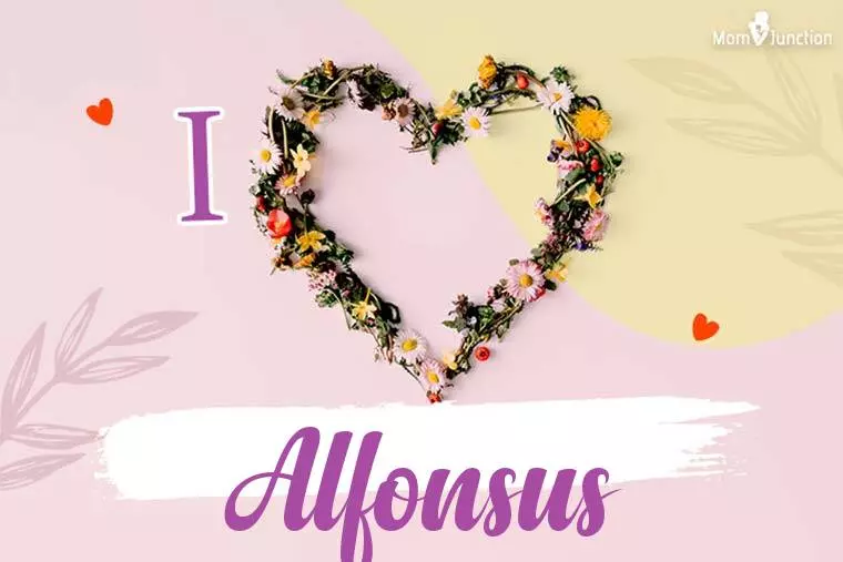 I Love Alfonsus Wallpaper