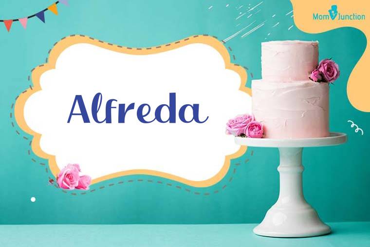 Alfreda Birthday Wallpaper