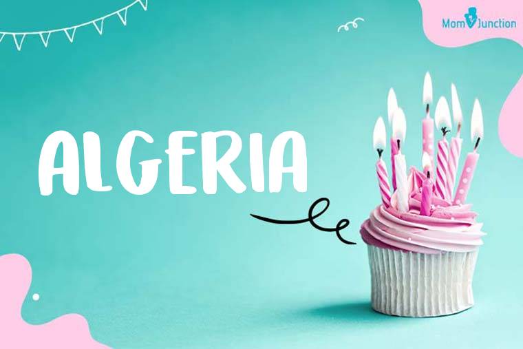 Algeria Birthday Wallpaper