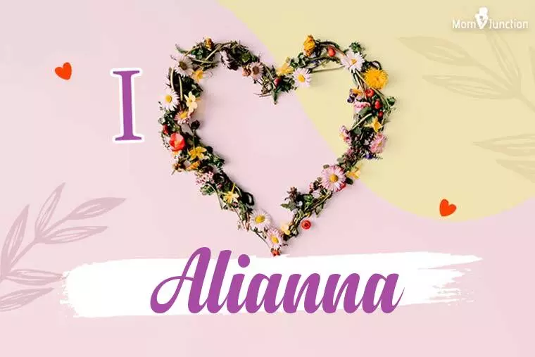 I Love Alianna Wallpaper