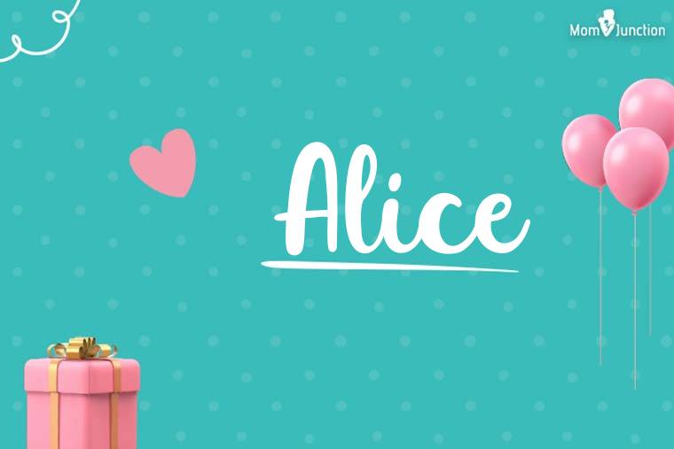 Alice Birthday Wallpaper
