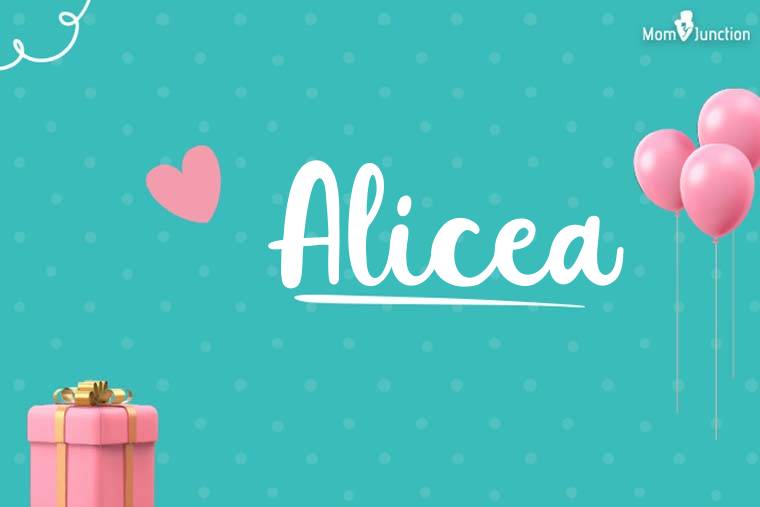 Alicea Birthday Wallpaper