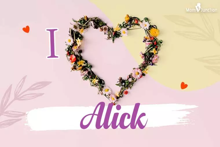 I Love Alick Wallpaper