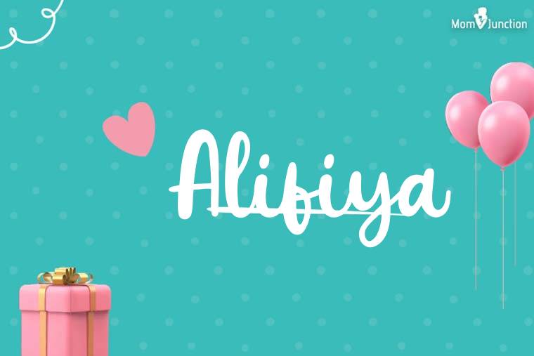 Alifiya Birthday Wallpaper