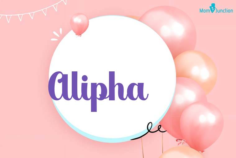 Alipha Birthday Wallpaper