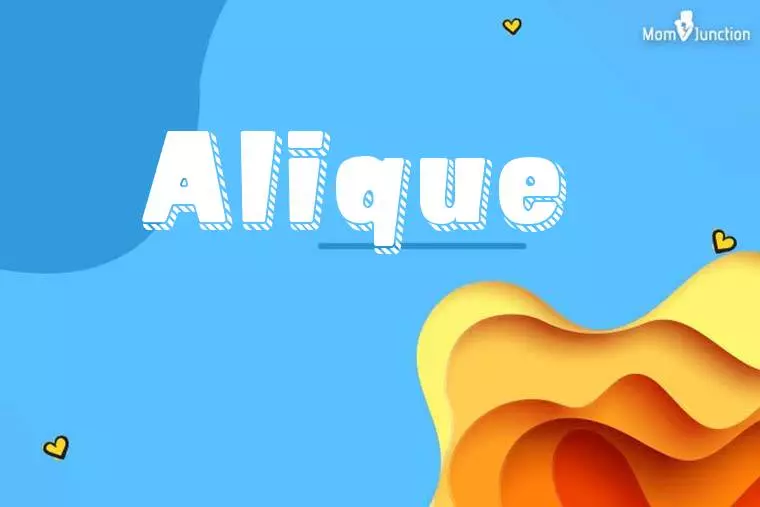 Alique 3D Wallpaper