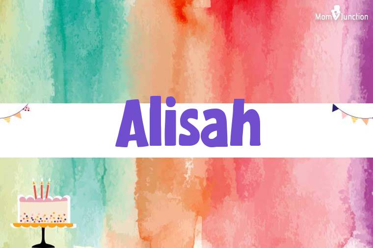 Alisah Birthday Wallpaper
