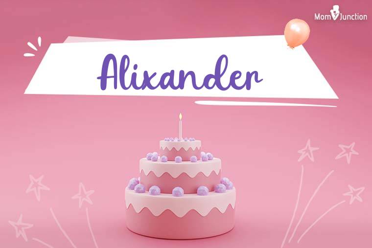 Alixander Birthday Wallpaper