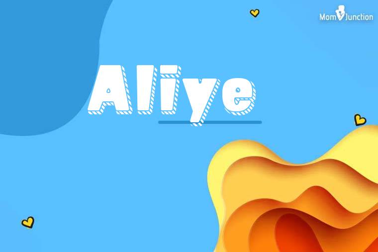 Aliye 3D Wallpaper