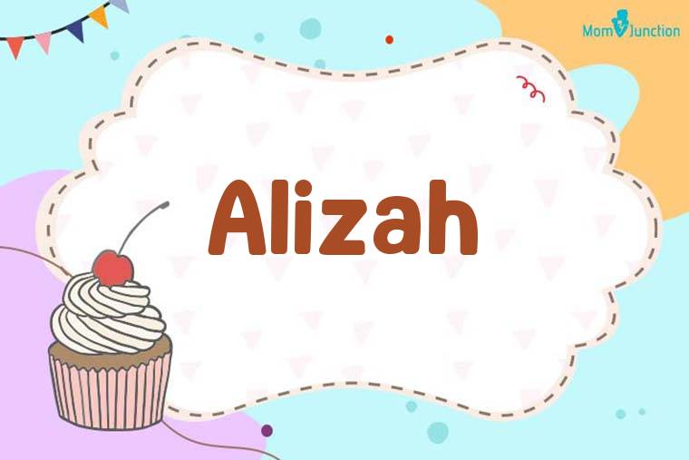 Alizah Birthday Wallpaper