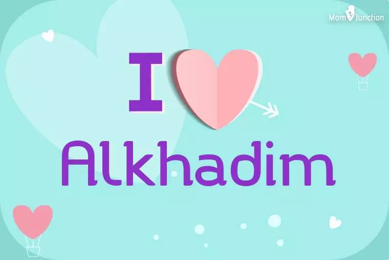 I Love Alkhadim Wallpaper