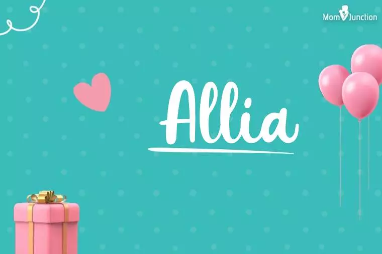 Allia Birthday Wallpaper