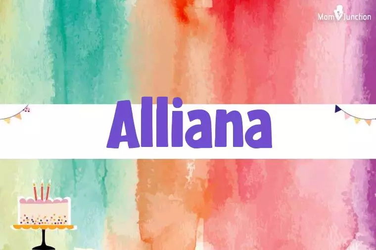 Alliana Birthday Wallpaper