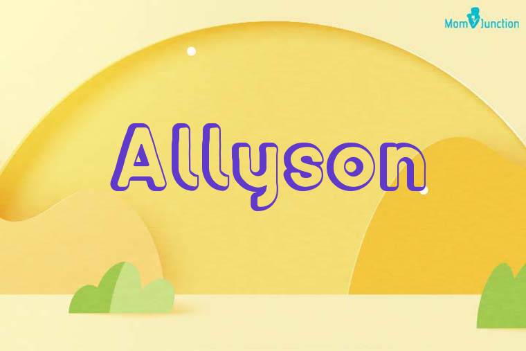 Allyson 3D Wallpaper