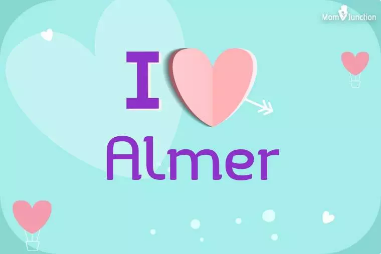 I Love Almer Wallpaper