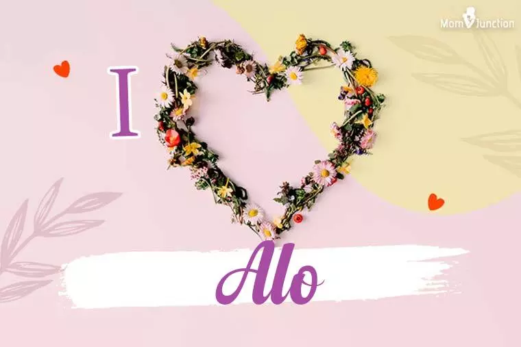 I Love Alo Wallpaper