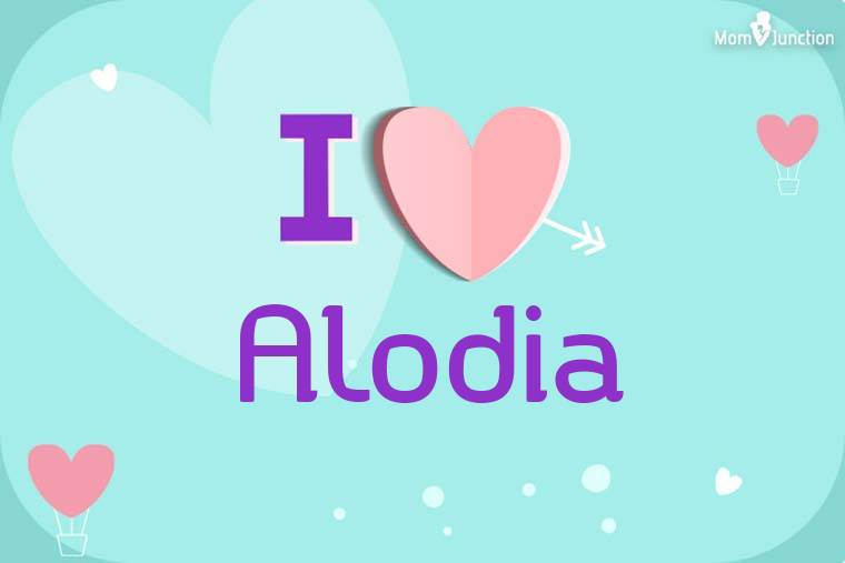 I Love Alodia Wallpaper