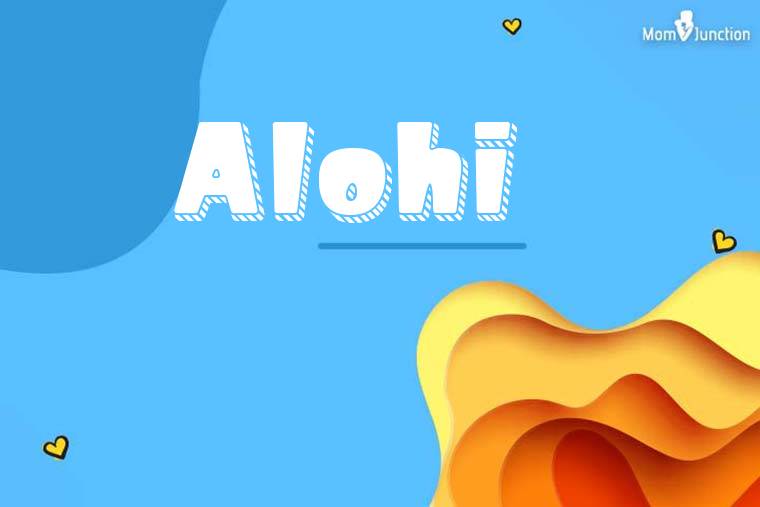 Alohi 3D Wallpaper