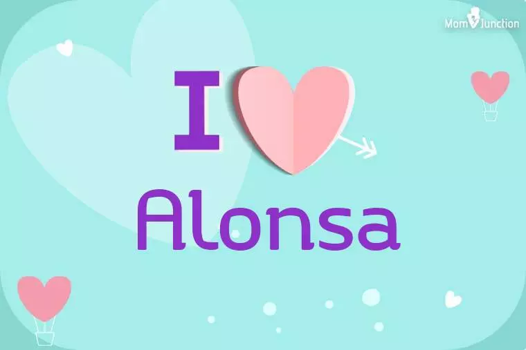 I Love Alonsa Wallpaper