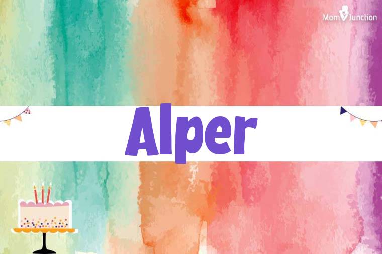 Alper Birthday Wallpaper