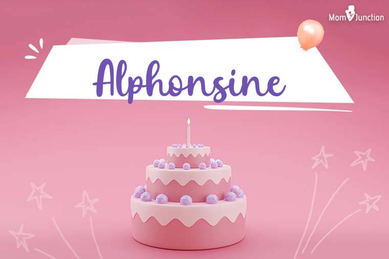 Alphonsine Birthday Wallpaper