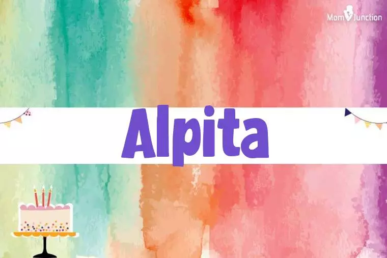 Alpita Birthday Wallpaper