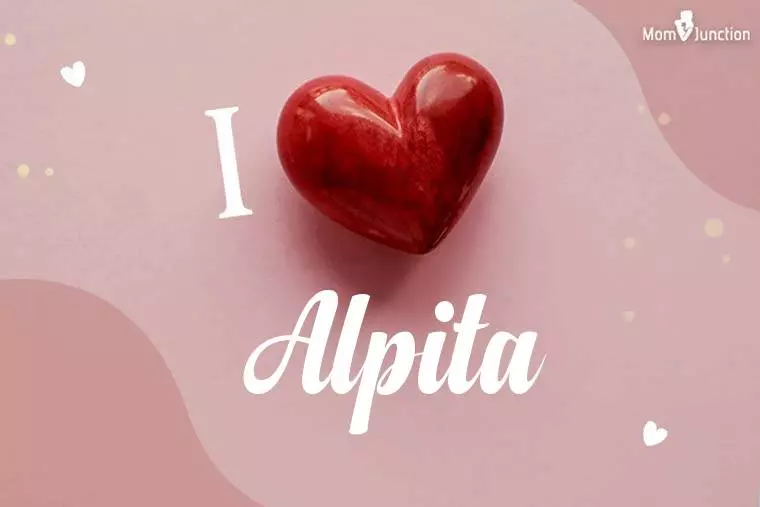 I Love Alpita Wallpaper